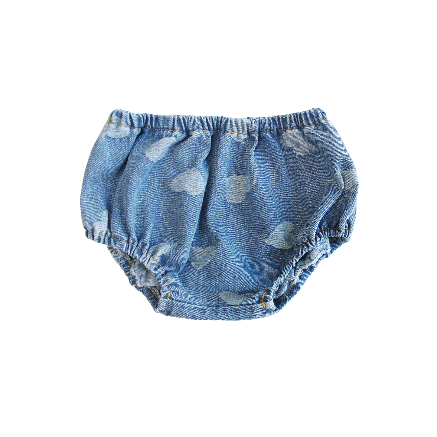 Little Parni Denim Denim Heart Bloomer