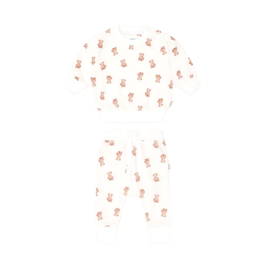 Huxbaby Almond Milk My First Shorts Set