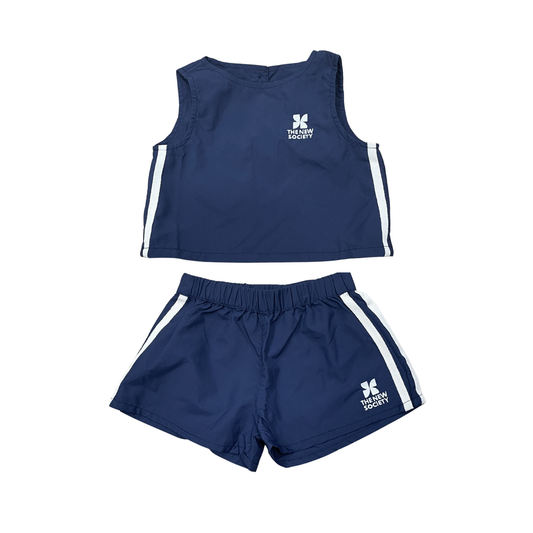 The New Society Blue Summer Midnight Short Set