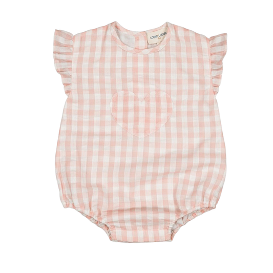 Louis Louise Pink Billie Sleeveless Romper