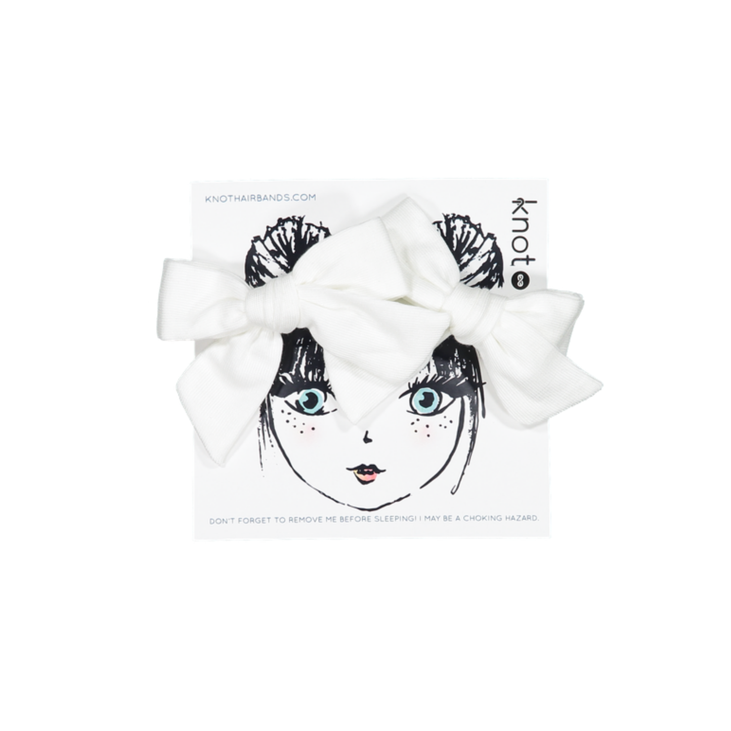 Knot White Tidal Tee Bow Set