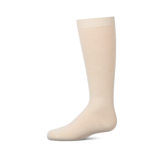 Memoi Soft Linen Kids Basic Soft Rayon from Bamboo Knee High Socks
