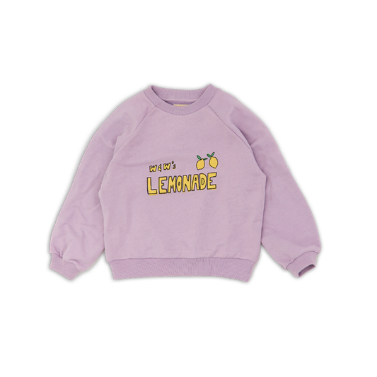Wander & Wonder Cosmic Purple Lemonade Sweatshirt