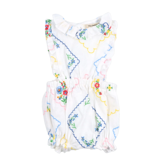 The New Society Multicolor Jacinthe Embroidery Romper