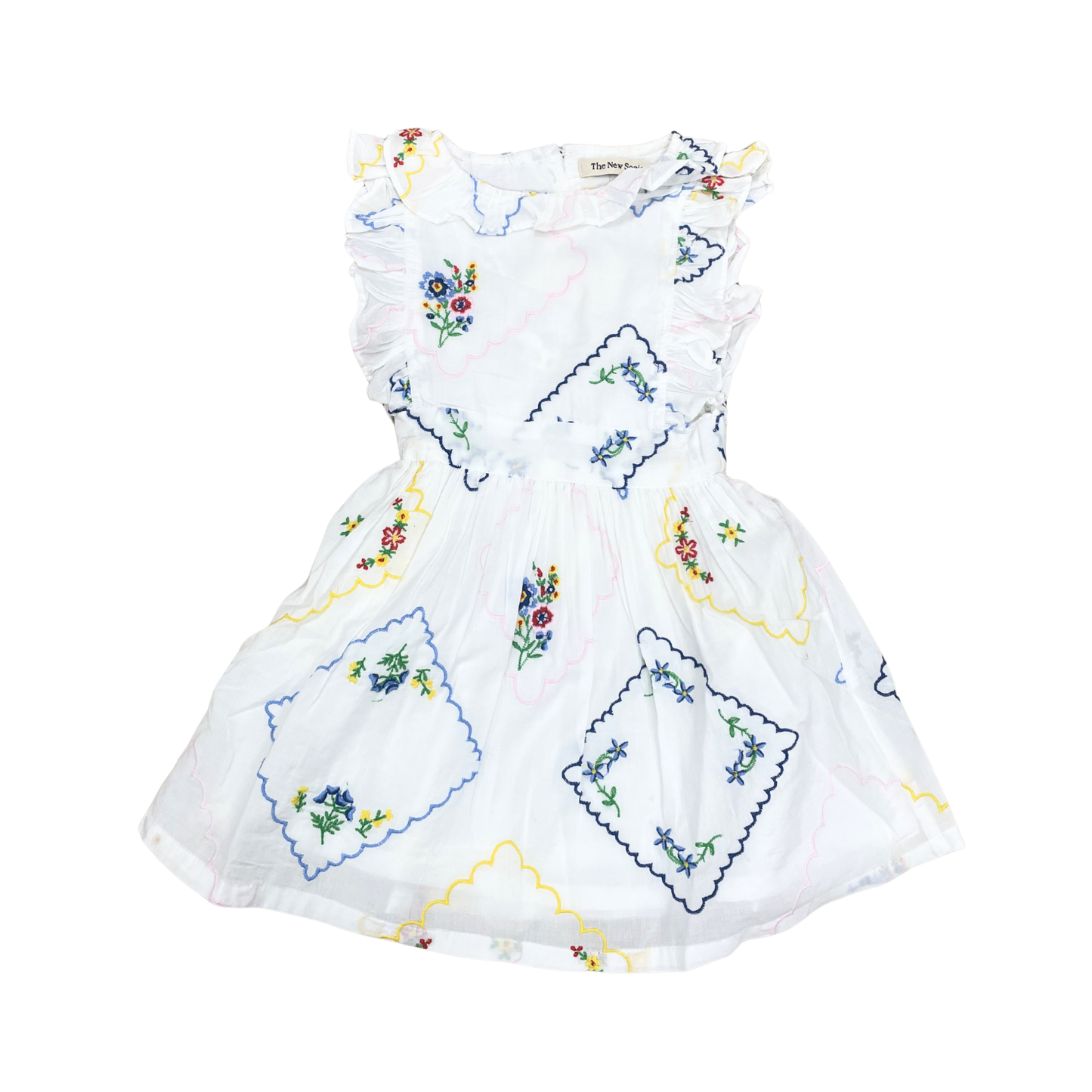 The New Society Multicolor Jacinthe Flower Embroidery Dress