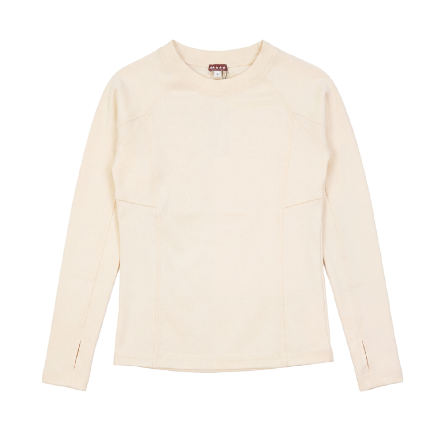 5 Stars Cream Top With Cuts