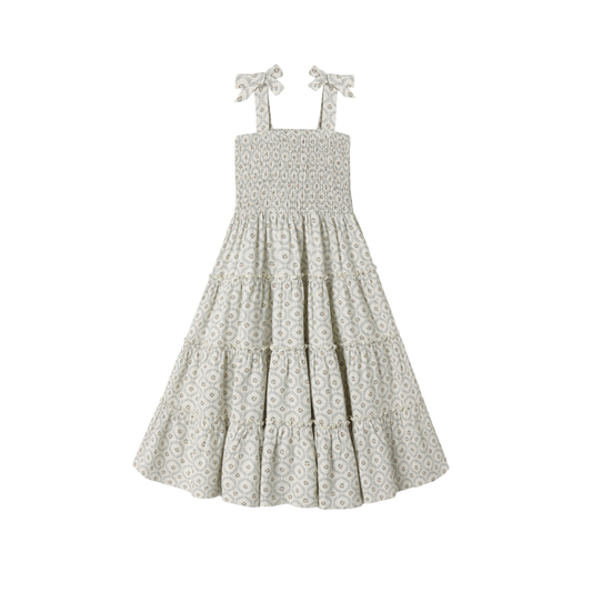 Rylee+Cru Natural Taylor Fleur Sleeveless Dress