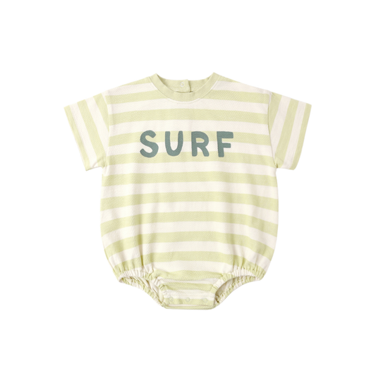 Rylee+Cru Citron Surf Bubble Romper