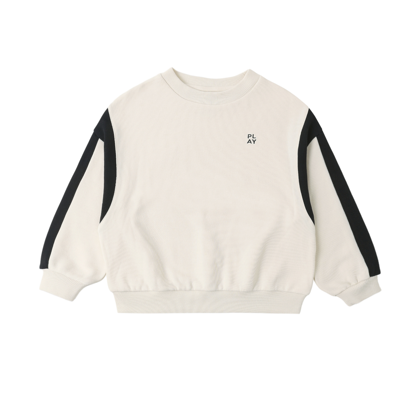 Rylee+Cru Natural Relaxed Long Sleeve Sweatshirt