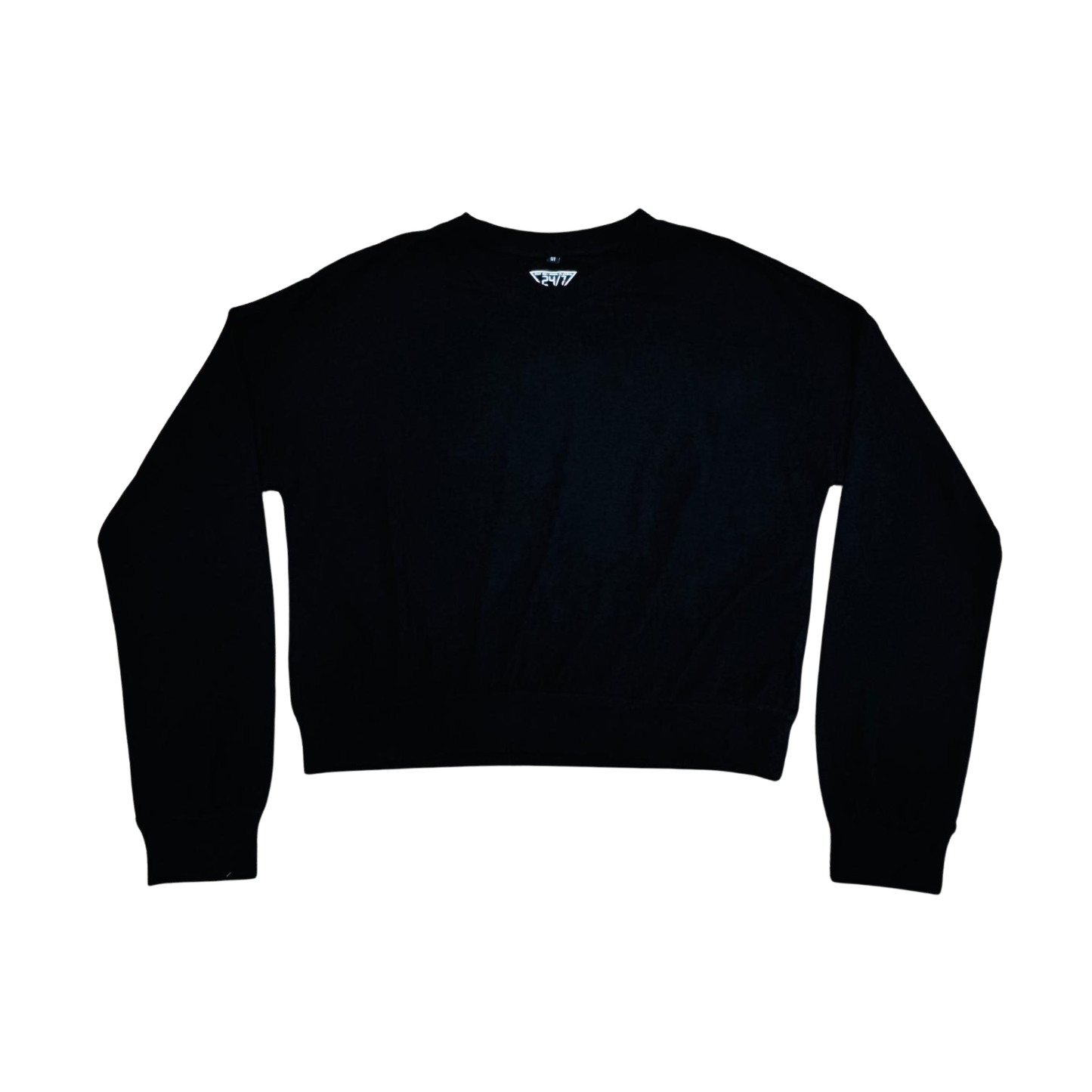 24/7 Black Top With Drop Shoulder