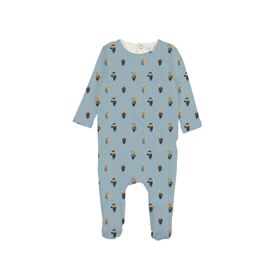 Bopop Blue Bear Footie