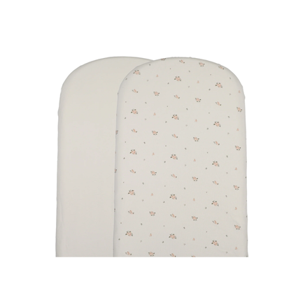 Lilette Rosebud Pink Rosebud Bassinet Sheet