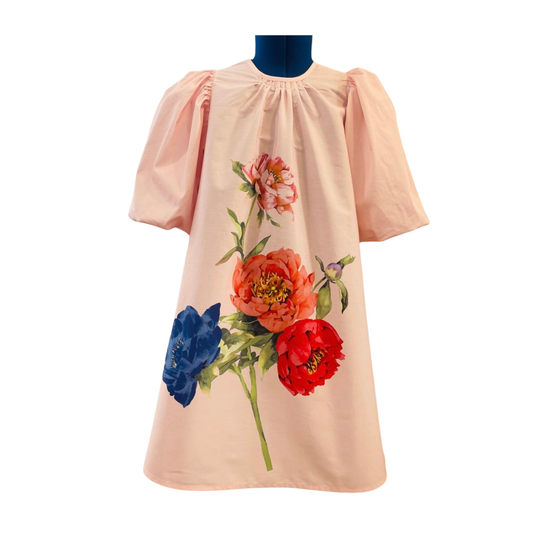 Olivia Rohde Blush Watercolor Dress