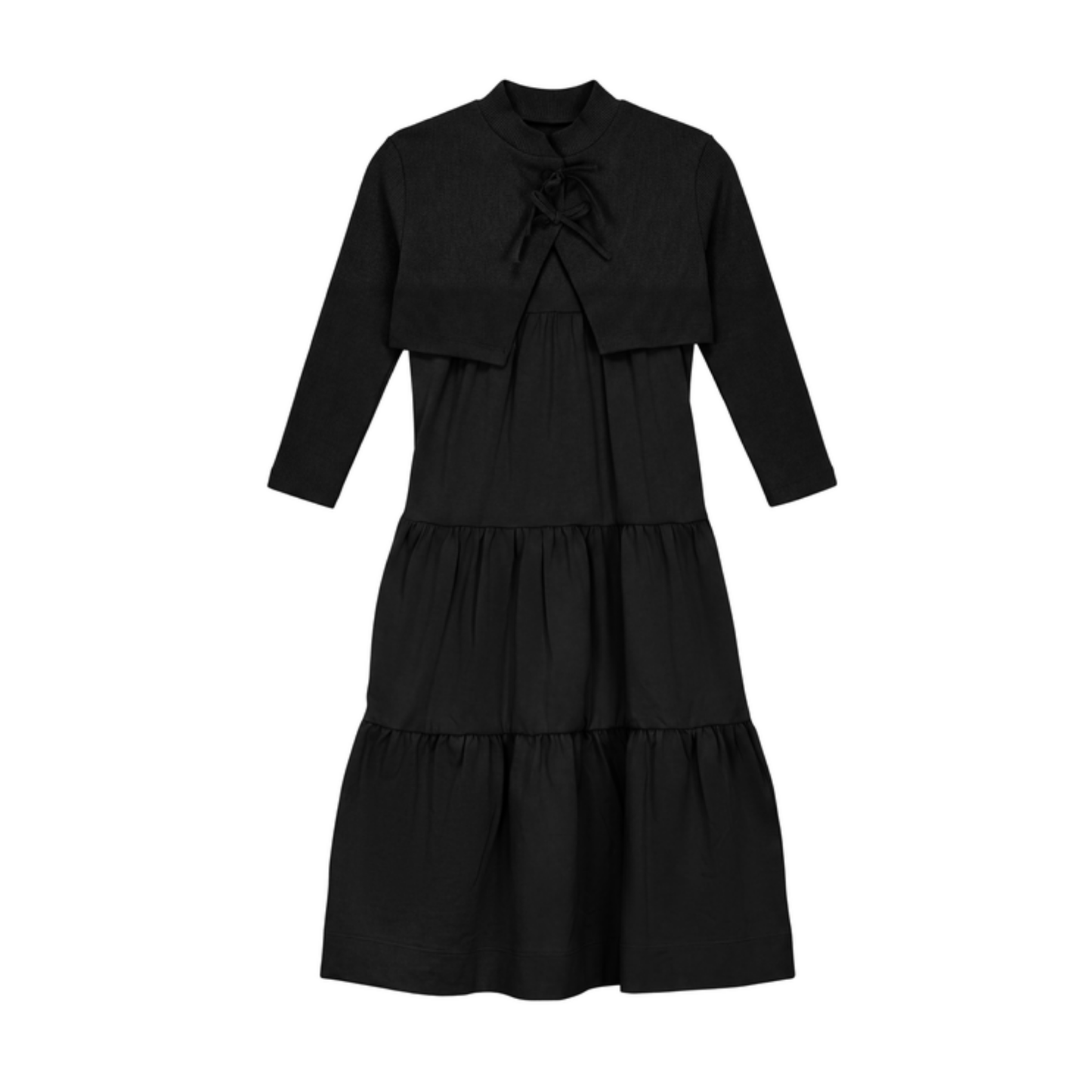 Seal Black Cardi Robe