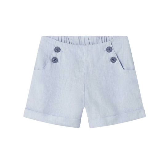 Marmar Blue Mist Pito Linen Shorts