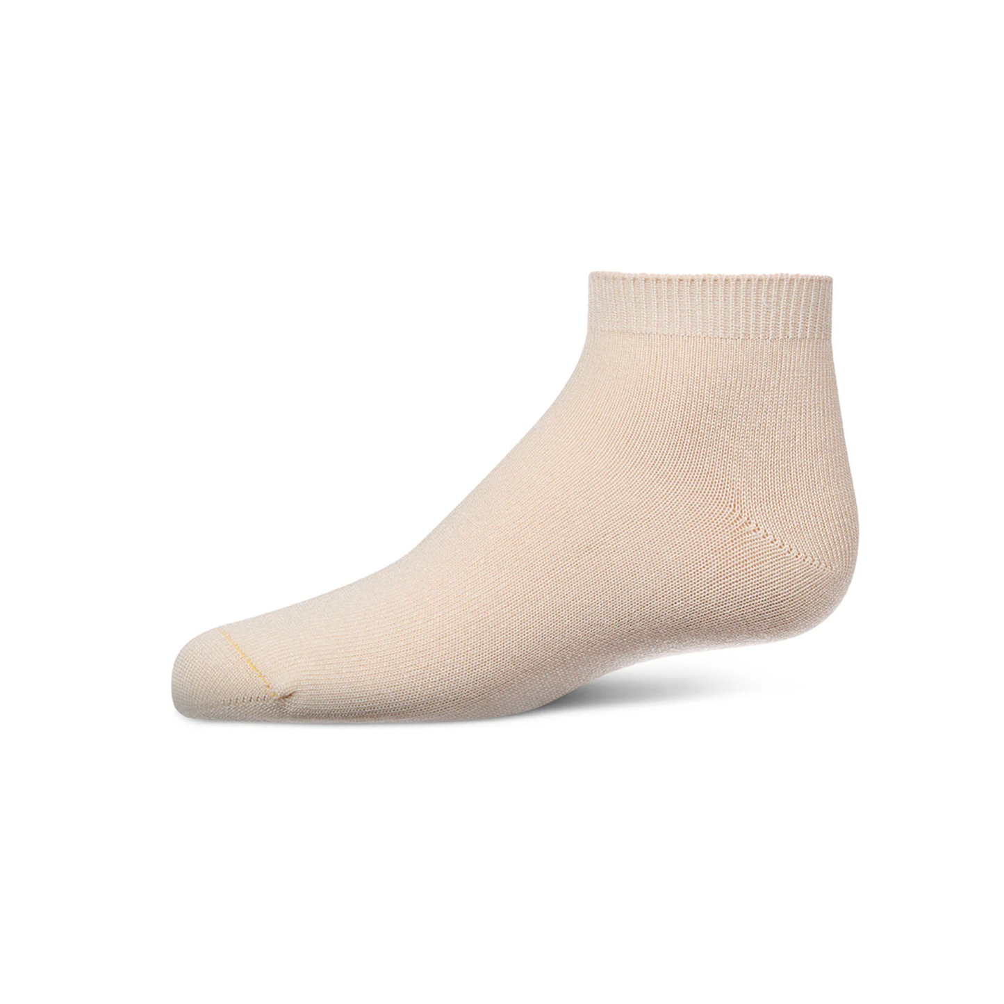 Memoi Vanilla Kids Basic Soft Rayon from Bamboo Anklet Socks