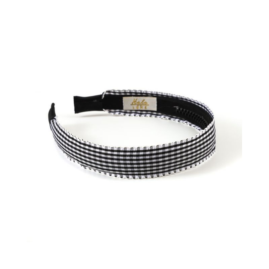 Halo Jocelyn Gingham Scalloped Headband