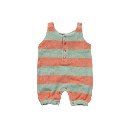Sproet & Sprout Multicolor Terry Stripes Romper