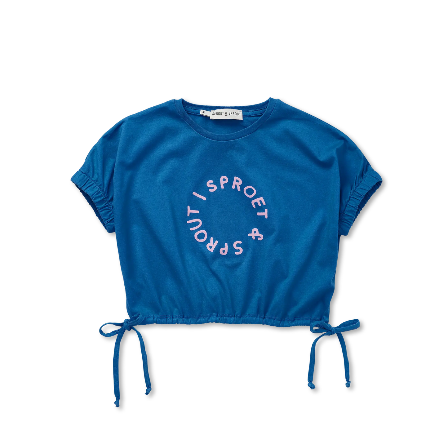 Sproet & Sprout Blue Logo Short Sleeve Tee