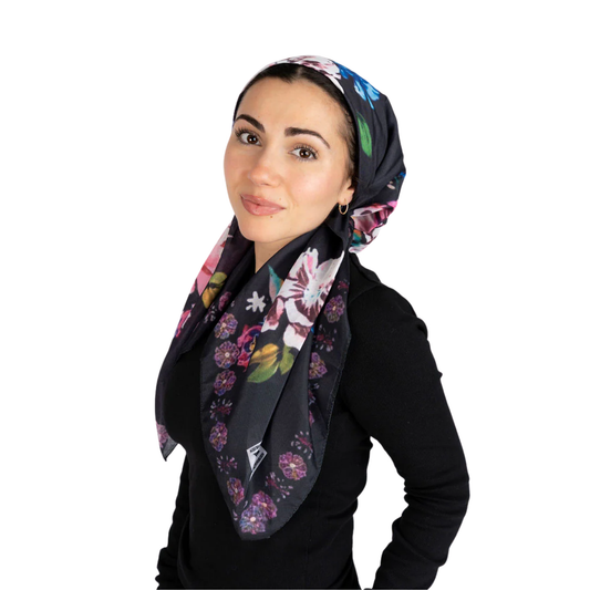Nicsessories Moonlit Garden Headscarf