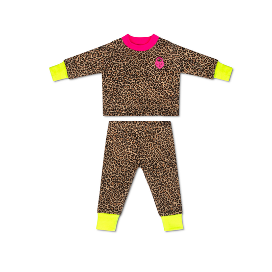Little Parni Leopard Leopard Doll Pajamas