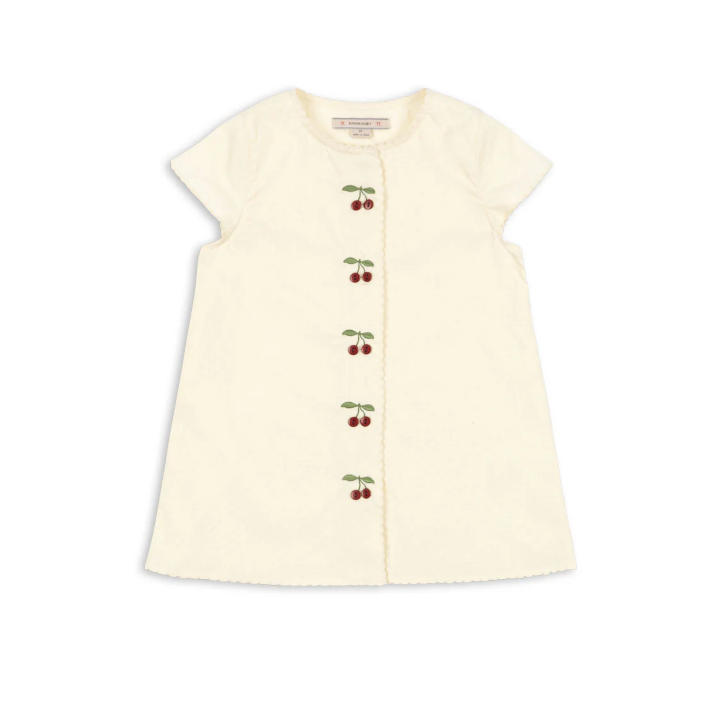 Konges Slojd Cloud Cream Evia Cherry Dress