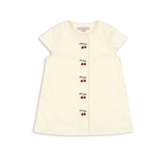 Konges Slojd Cloud Cream Evia Cherry Dress