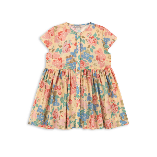 Konges Slojd Bloomiegrape Pacey Short Sleeve Dress