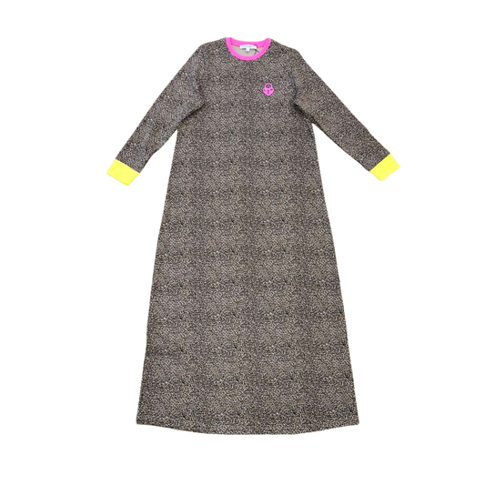 Little Parni Leopard / Hot Pink Leopard Nightgown