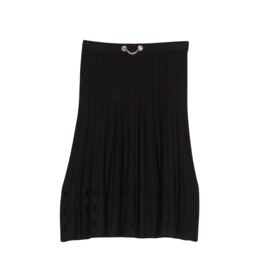 Twinset Balck Ted Plain Skirt