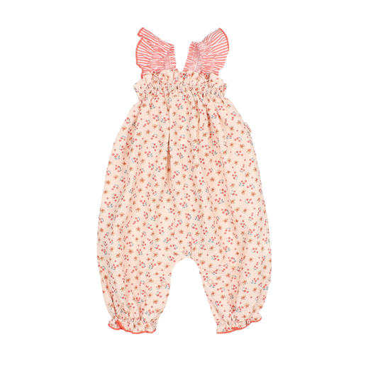 Buho Coral Picnic Romper