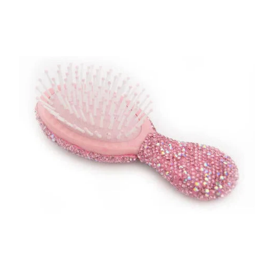 Bari Lynn Small Crystal Hair Brush