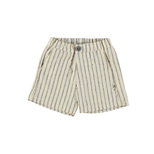 Petit Indi Cream Patterned Shorts