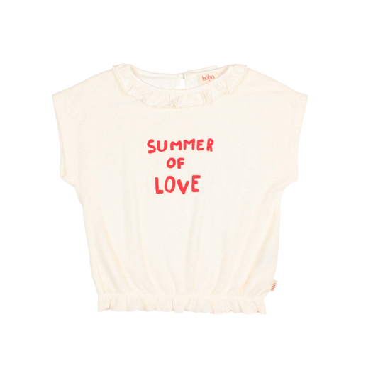 Buho Ecru Summer Of Love Tee