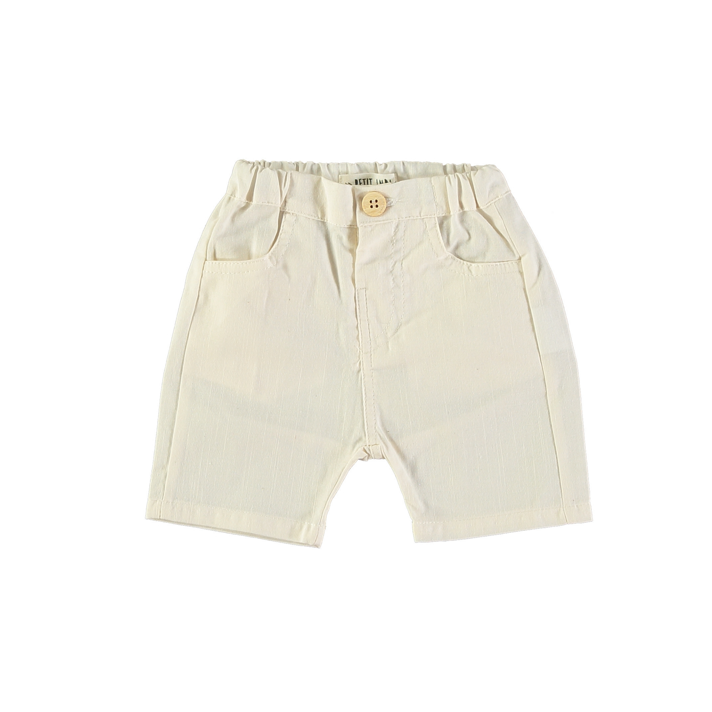 Petit Indi Ivory Textured Shorts