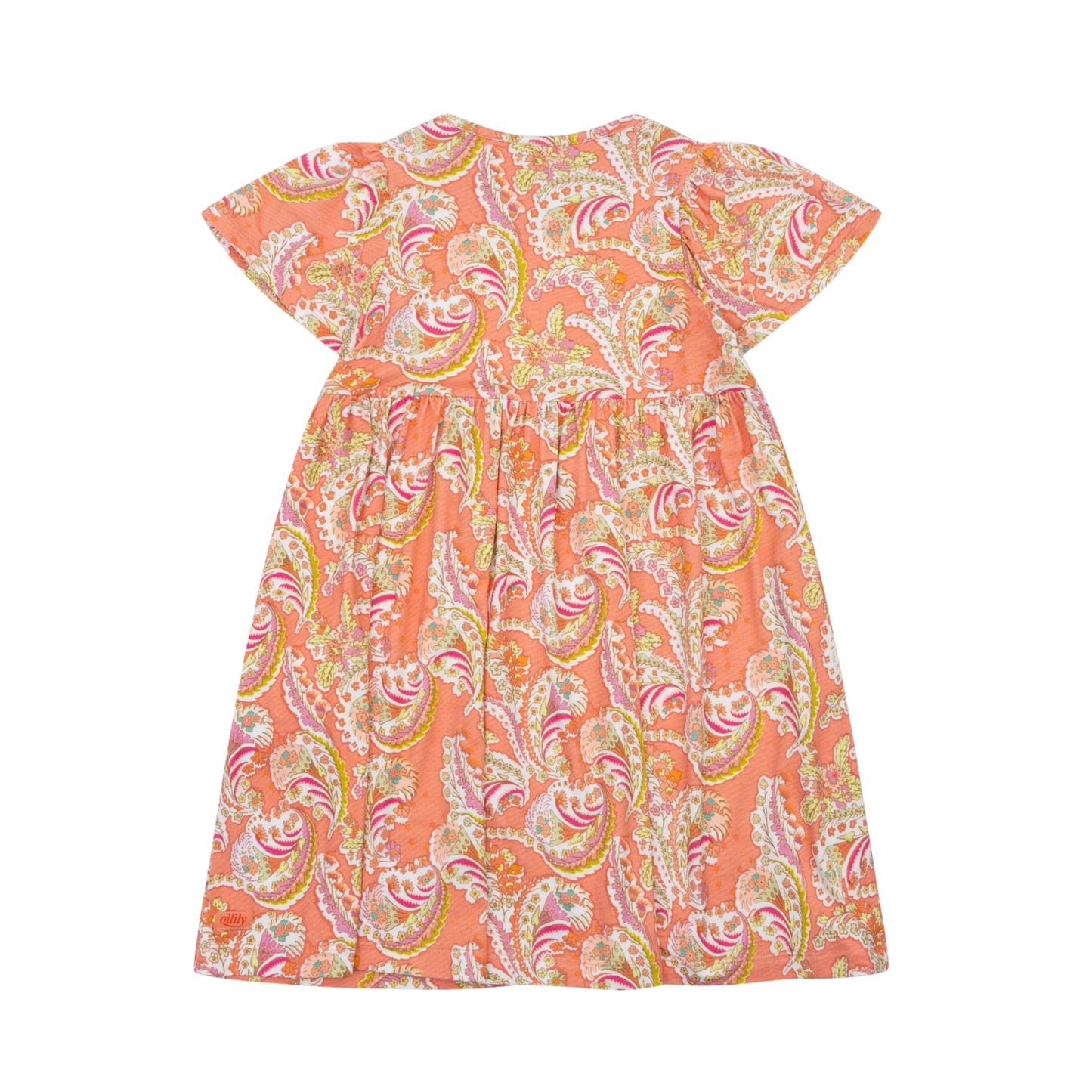 Oilily Crabapple Divine Short Sleeve Printed Dress