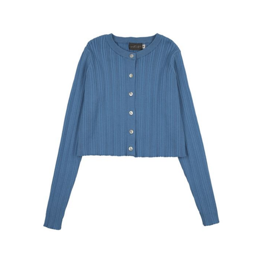 Sweet Threads Blue Stella Cardigan