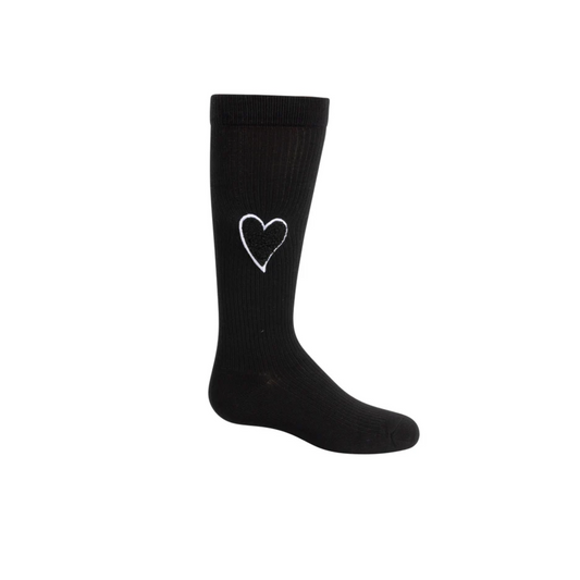 Zubii Sherpa Heart Knee Socks