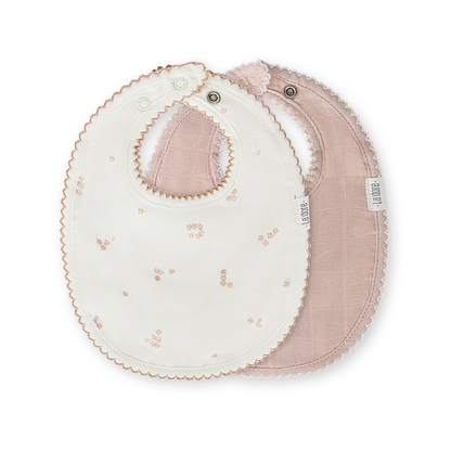 Adora Muslin Bib - Mini Flower