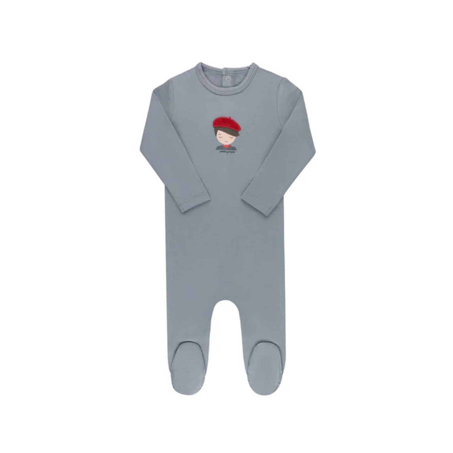 Ely's & Co Organic French Terry Footie