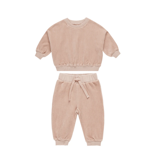 Quincy Mae Velour Set