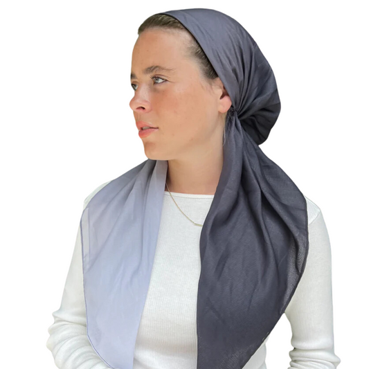 The Scarf Bar Classic Pretied Ombre With Velvet Grip