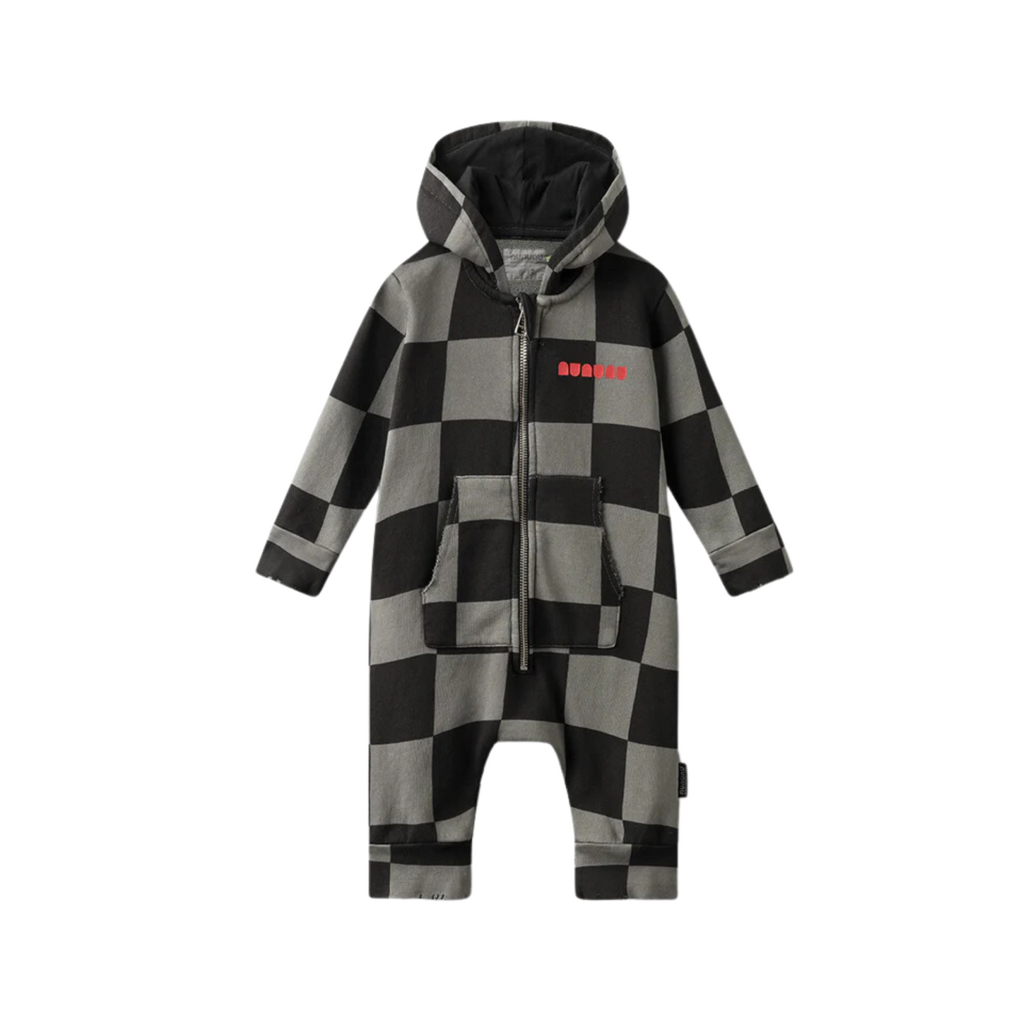 Nununu Checkmate Hooded Footie