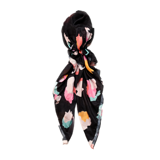 Nicsessories Rainbow Cheetah Headscarf With Grip