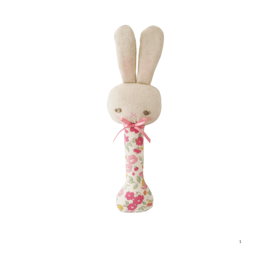 Alimrose Baby Bunny Stick Rattle