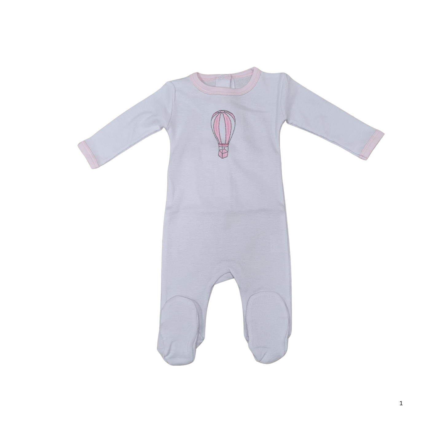 Tiptoe Baby Hot Air Balloon Footie