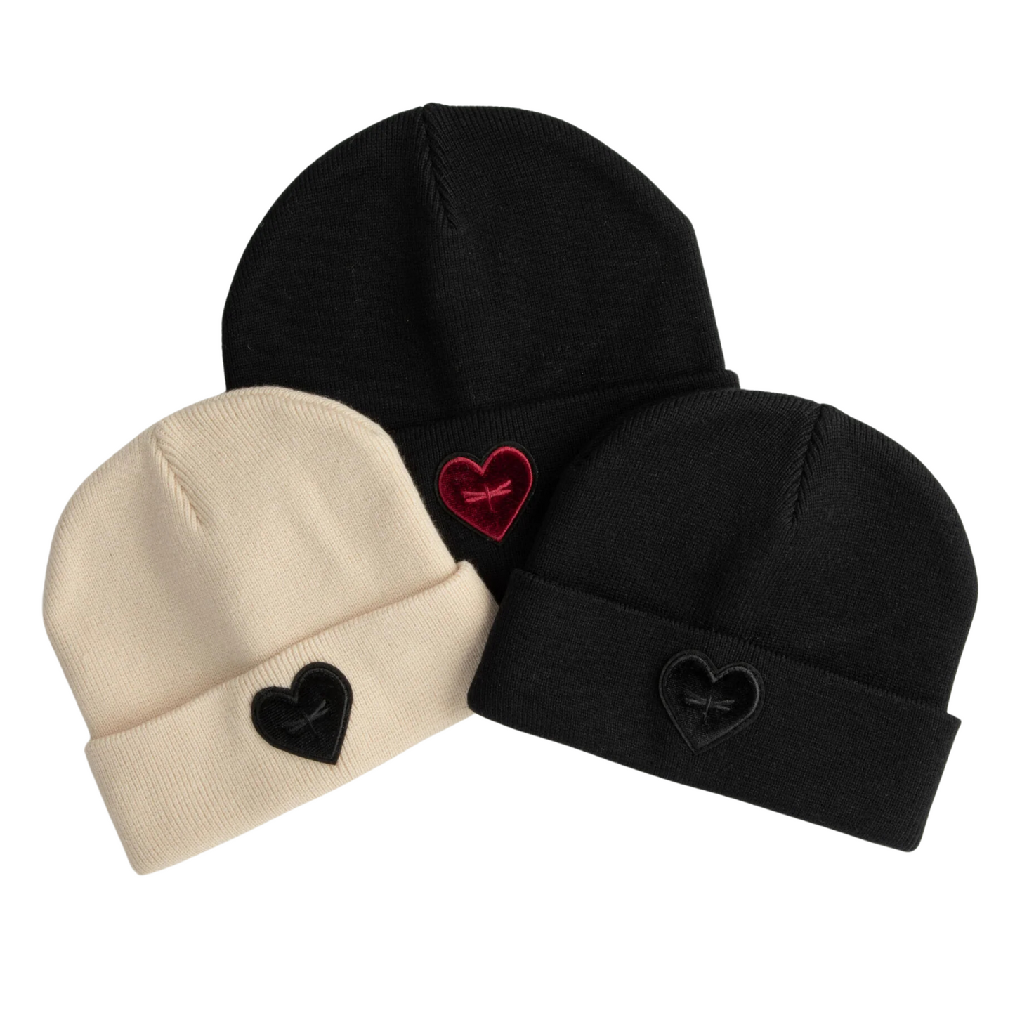 Tal Velvet Kids Heart Beanie