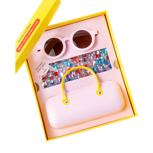 Super Smalls Sparkle & Shine Gemify Sunglasses & Case