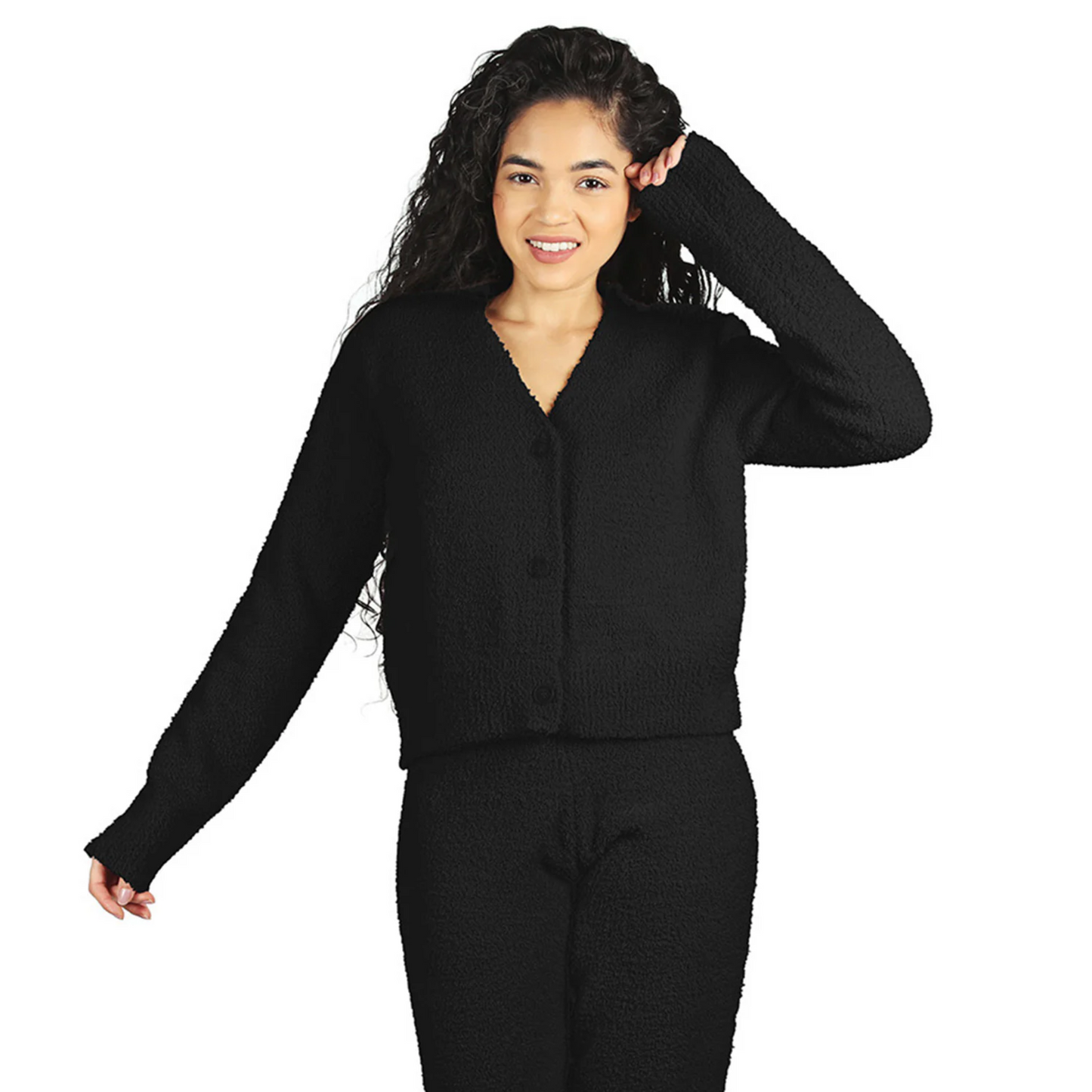 Collection Cozy Knit V-Neck Cardigan