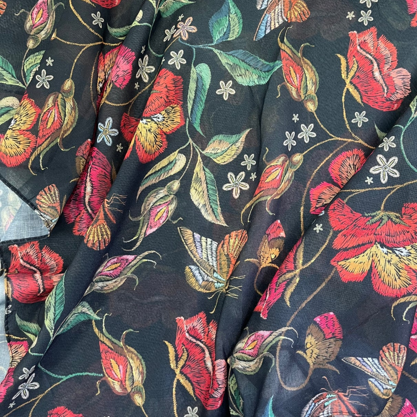 Tal Vintage Secret Garden Headscarf